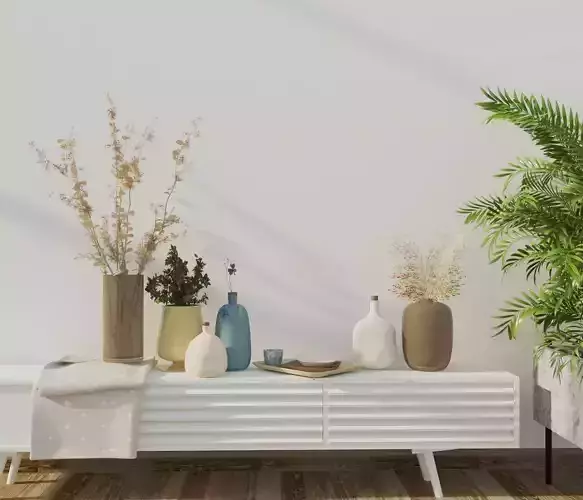 Interior decor scene