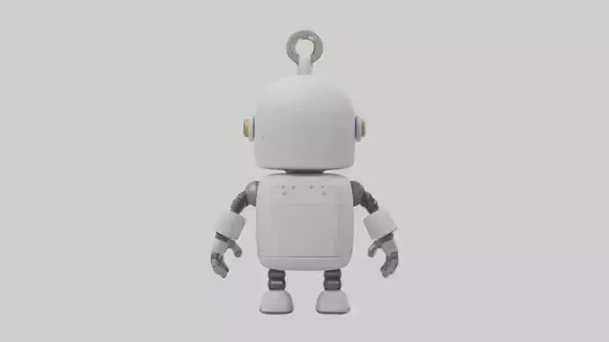 Robot keychain model
