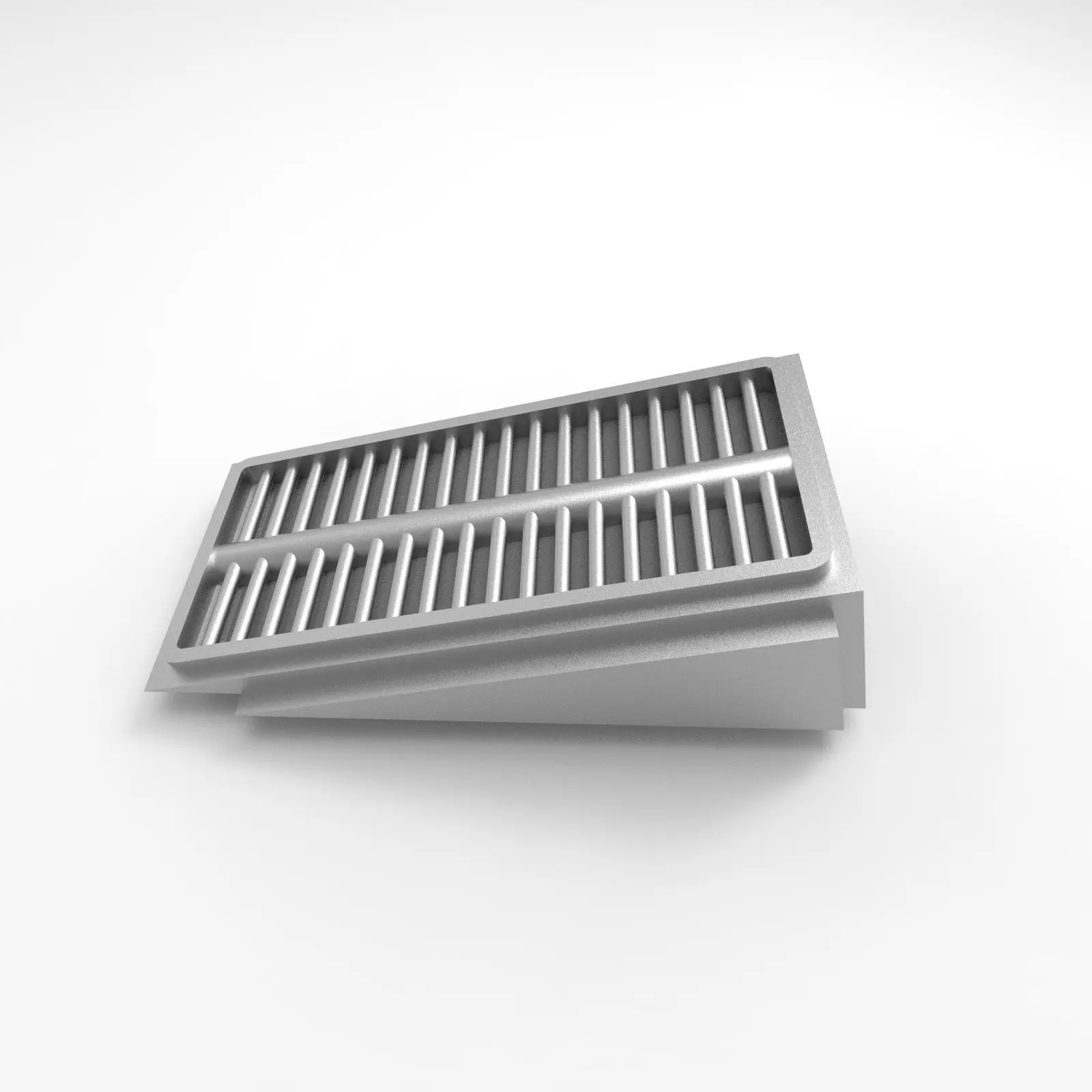 scifi exhaust spaceship 3D print model_0