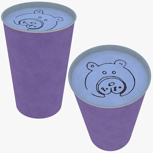 Coffee paper cup XII 3D model