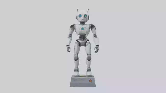 Robot Scout statue model