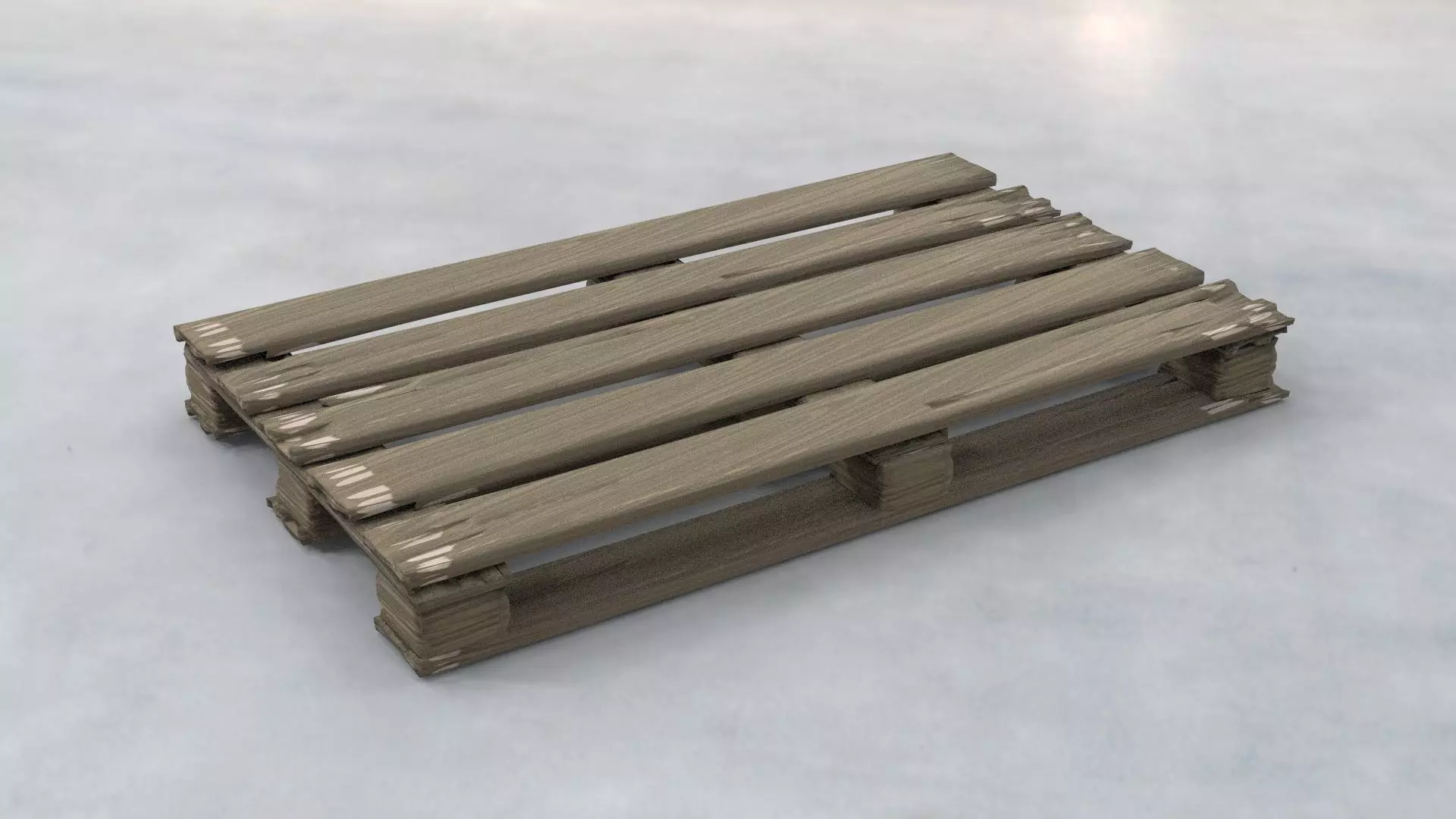 Simple palette Free 3D model