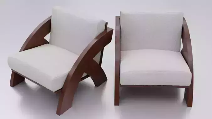 Modern armchair