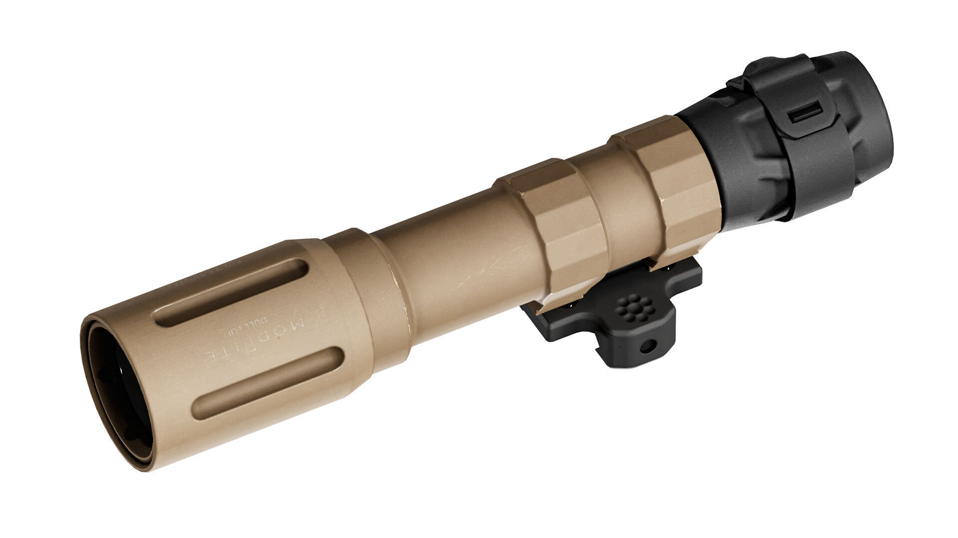 FUEL MODLITE RIFLE LIGHT PACK Low-poly 3D model_7