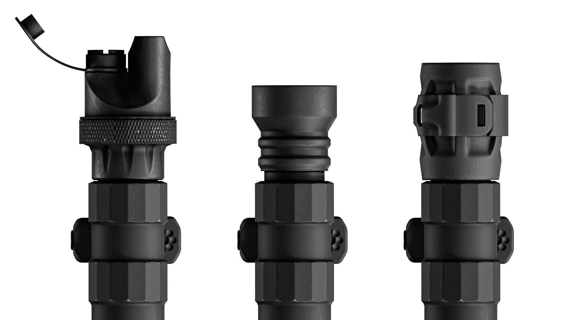 FUEL MODLITE RIFLE LIGHT PACK Low-poly 3D model_8