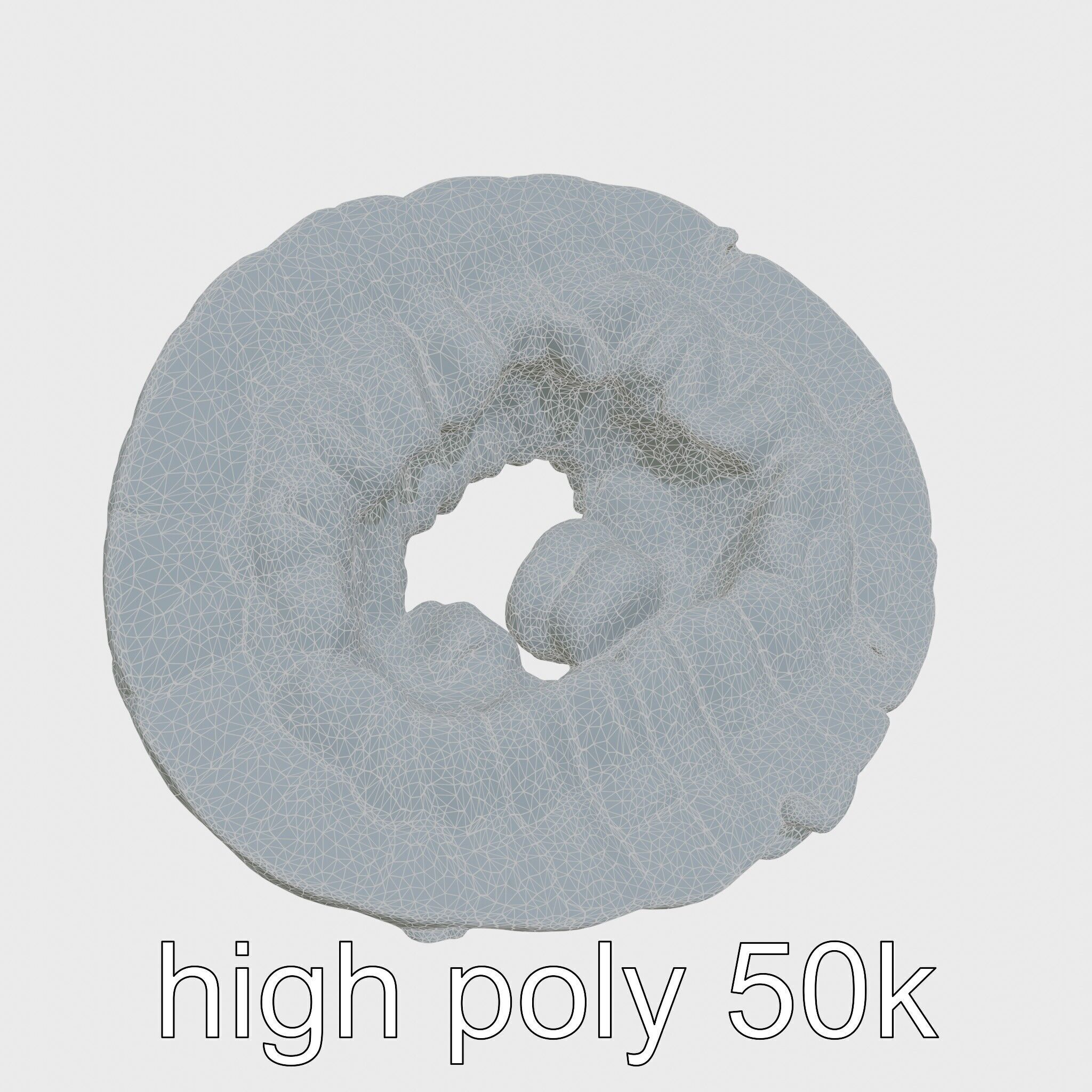 Crystal Geode Polished Cut Interior Model Low-poly 3D model_20