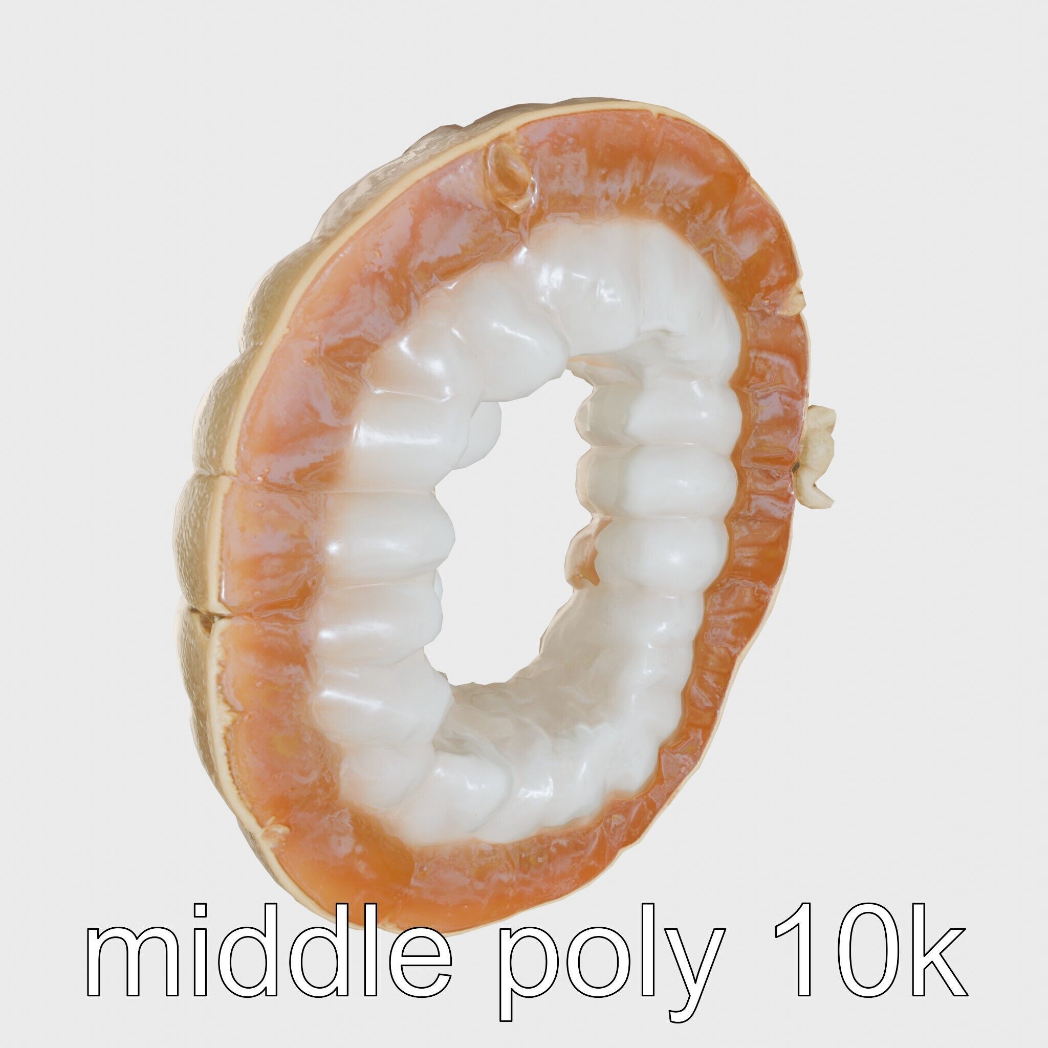 Crystal Geode Polished Cut Interior Model Low-poly 3D model_22