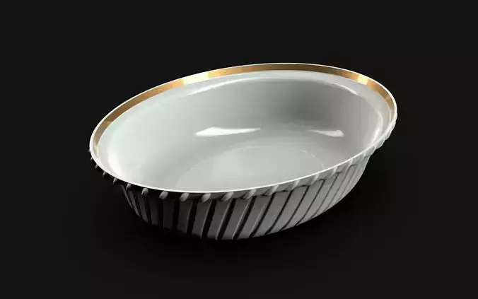 Designing a new dining plate with a special design