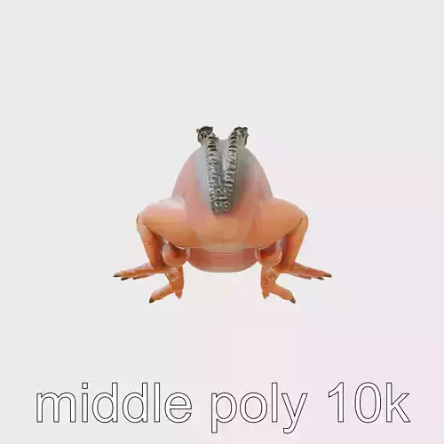 Fantasy Spiked Dinosaur Monster Model