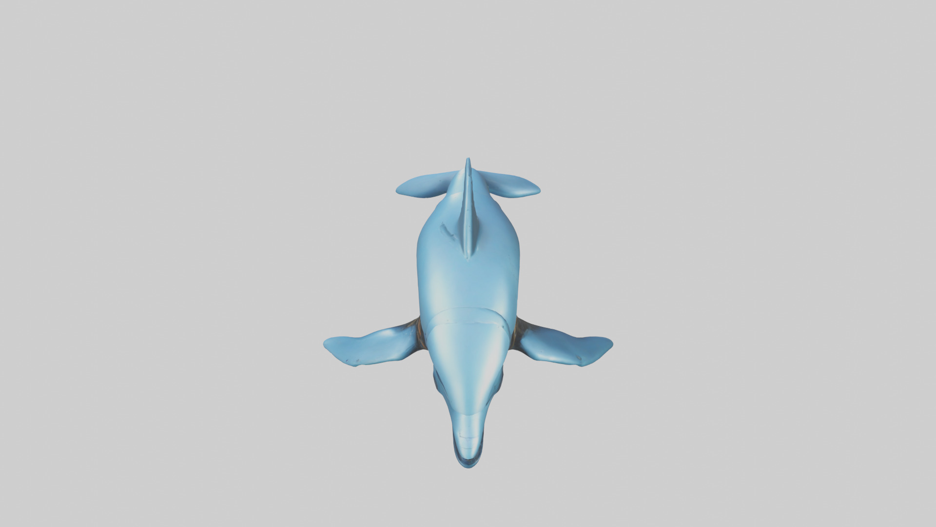 Robot version of a dolphin model Low-poly 3D model_15