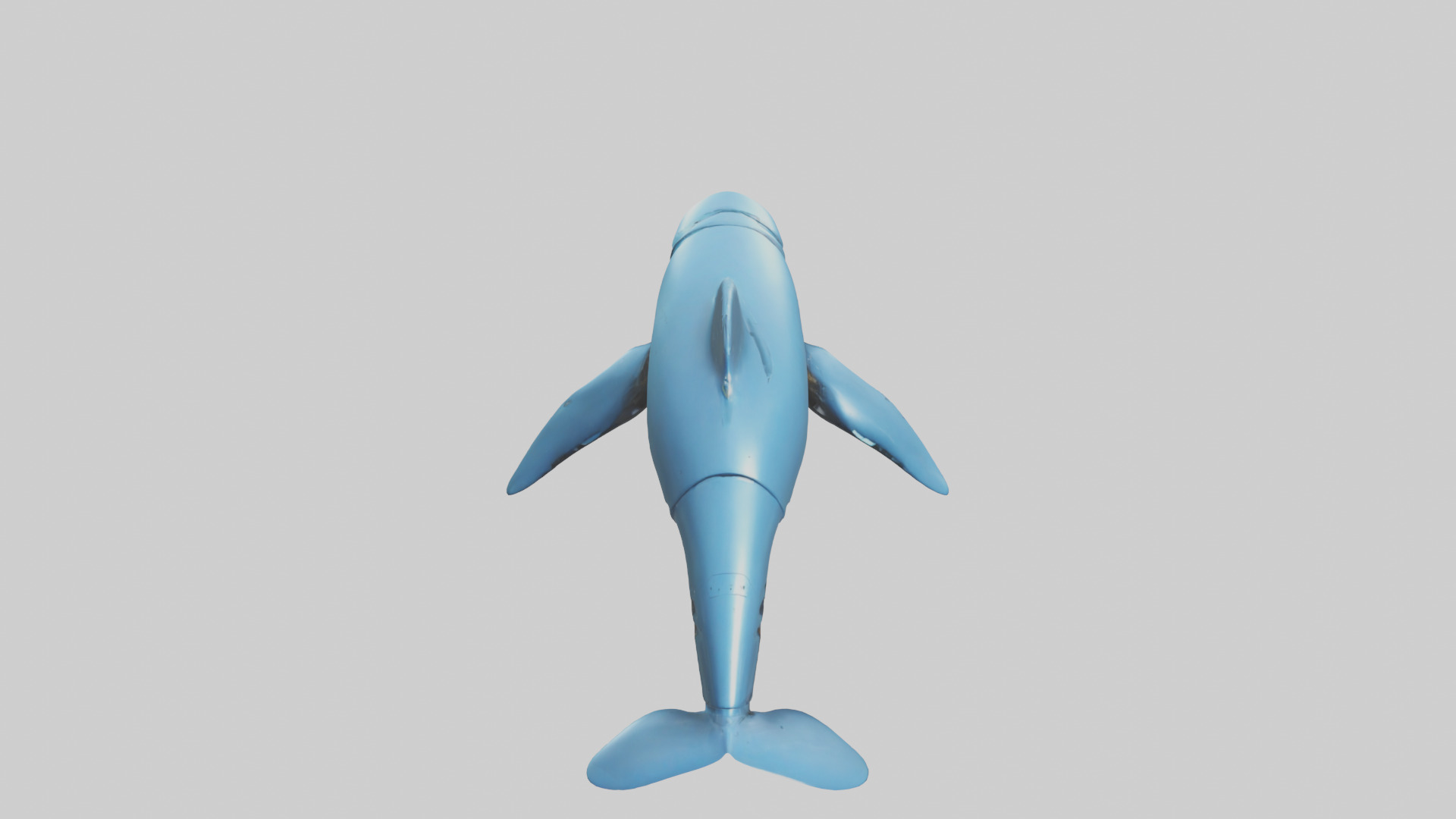 Robot version of a dolphin model Low-poly 3D model_16