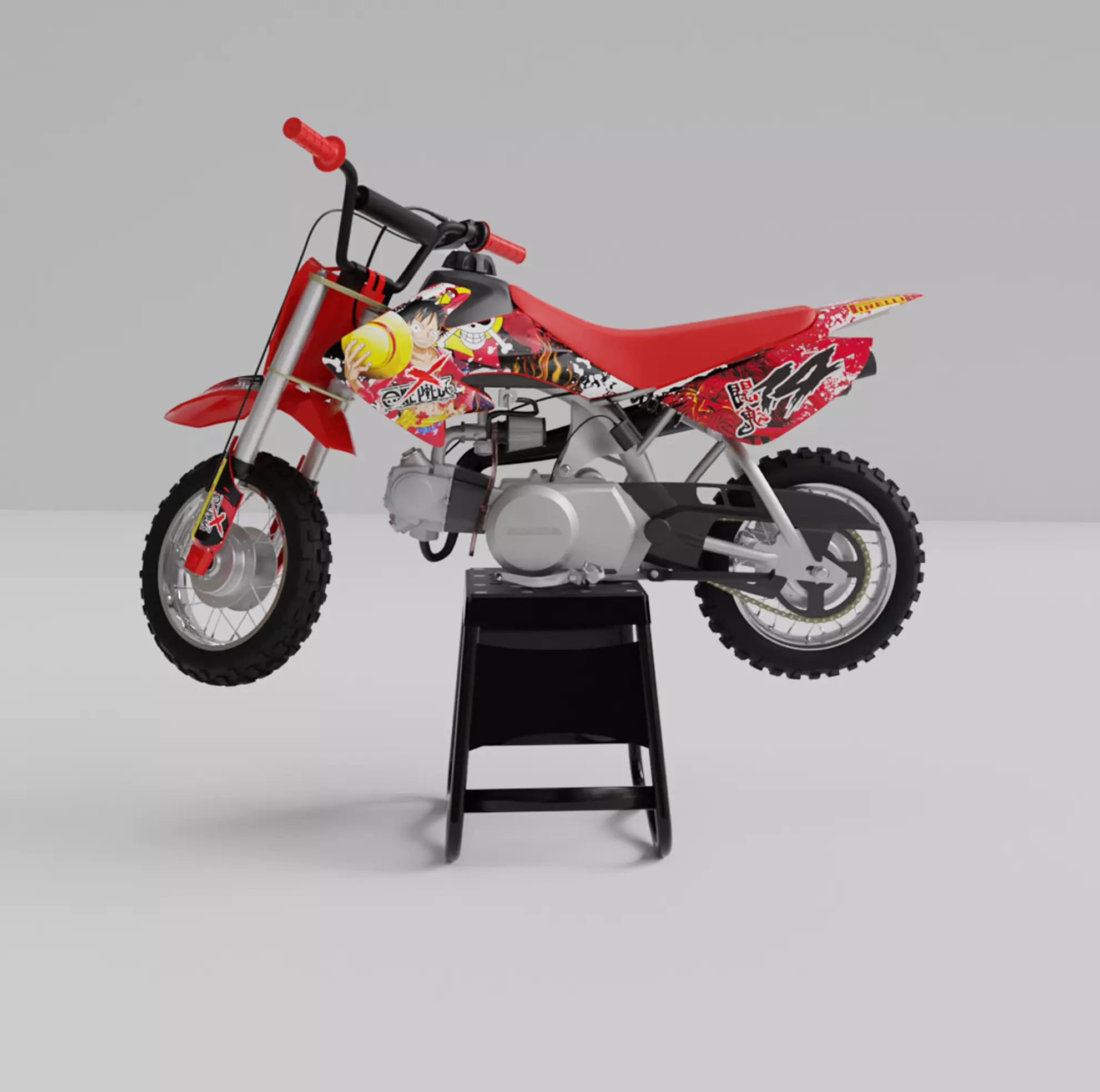 HONDA CRF 50 3D MODEL 3D model_0