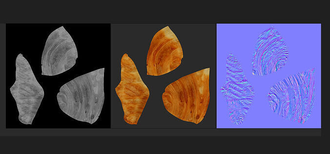 Chocolate Croissant low poly Low-poly 3D model 5
