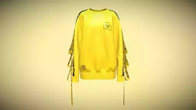 Girls-Reglan Long Sleeve Sweatshirt In Low Poly