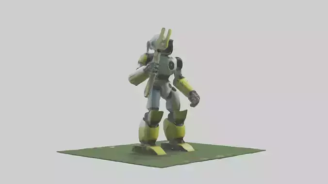 Robot version of a gardener model