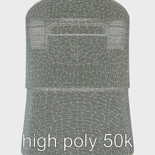 Modern Minimalist Seating Throne Design Low-poly 3D model 6