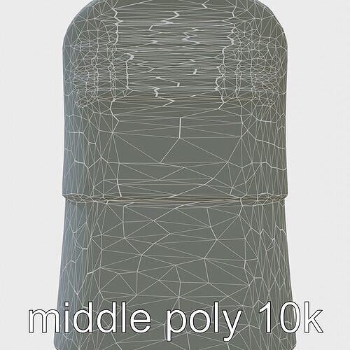 Modern Minimalist Seating Throne Design Low-poly 3D model 7