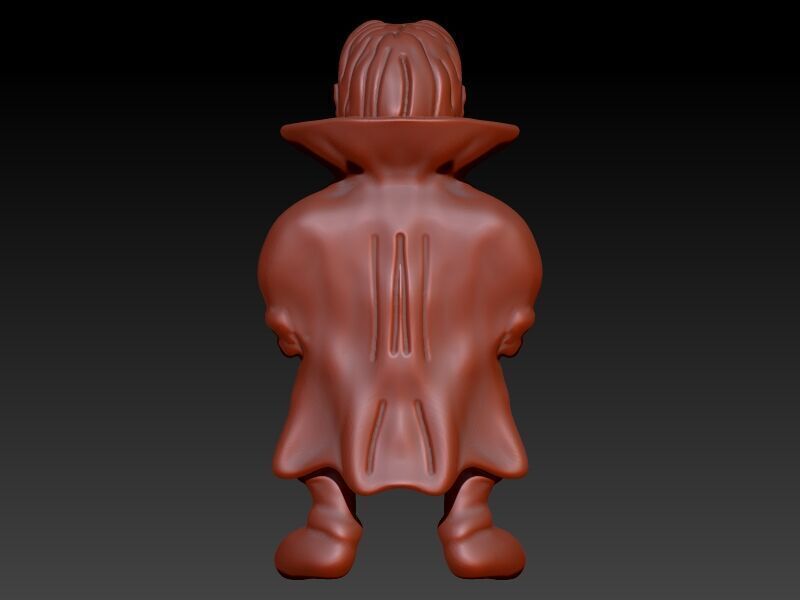 Vampire Pendant 3D print model_18