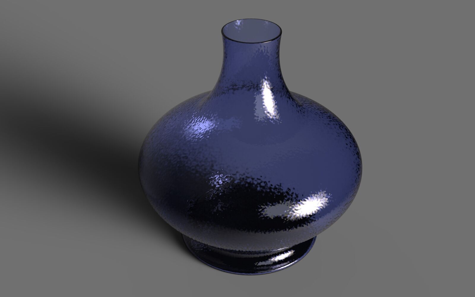 New glass vase design with special design 3D model_2