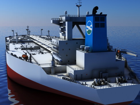 Oil Tanker 3D model_2