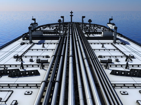 Oil Tanker 3D model_9