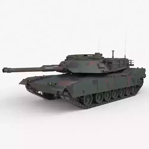 Tank M1 Abrams Camouflage 