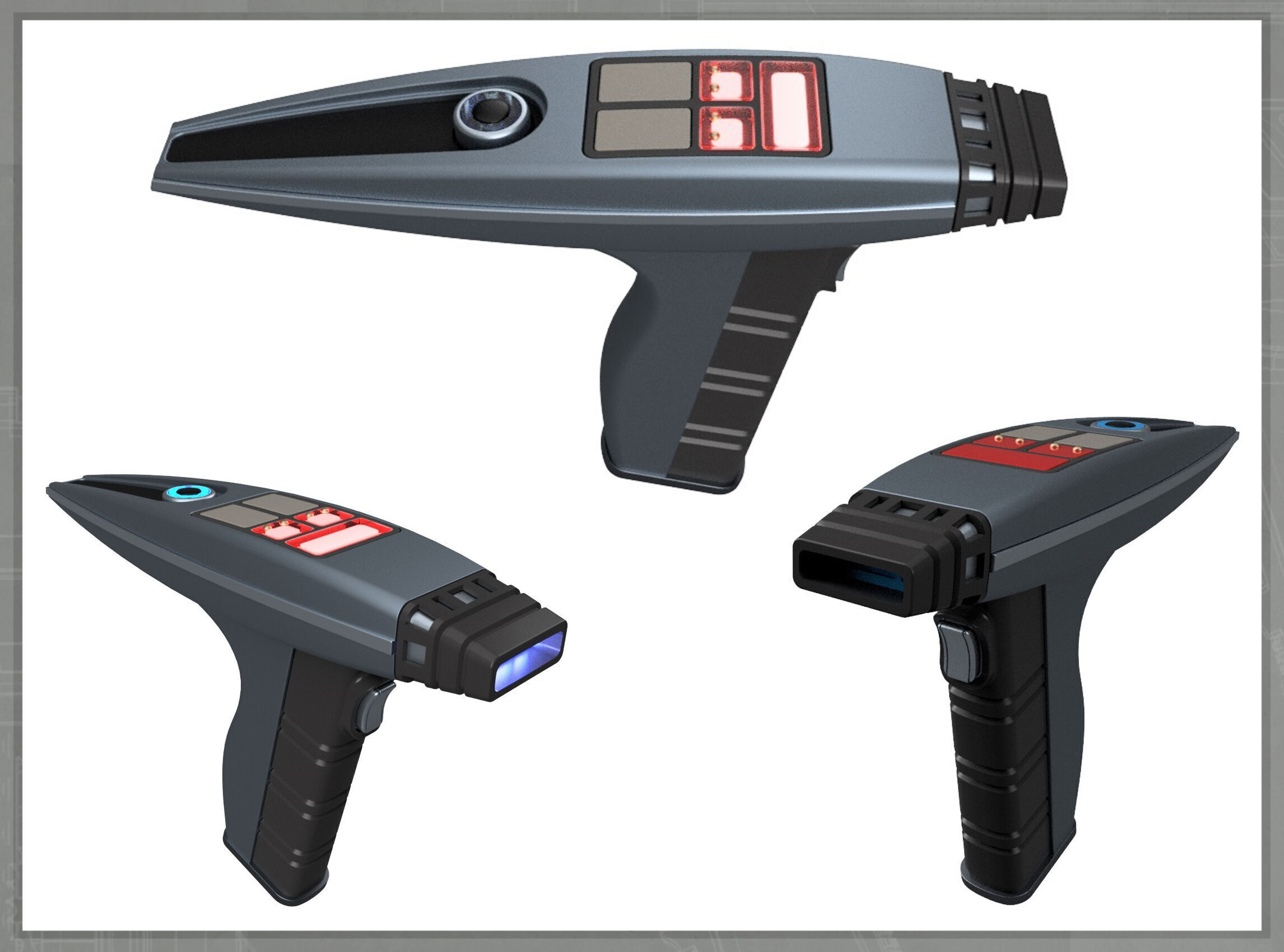 S31 Garrett Phaser 3D print model_2