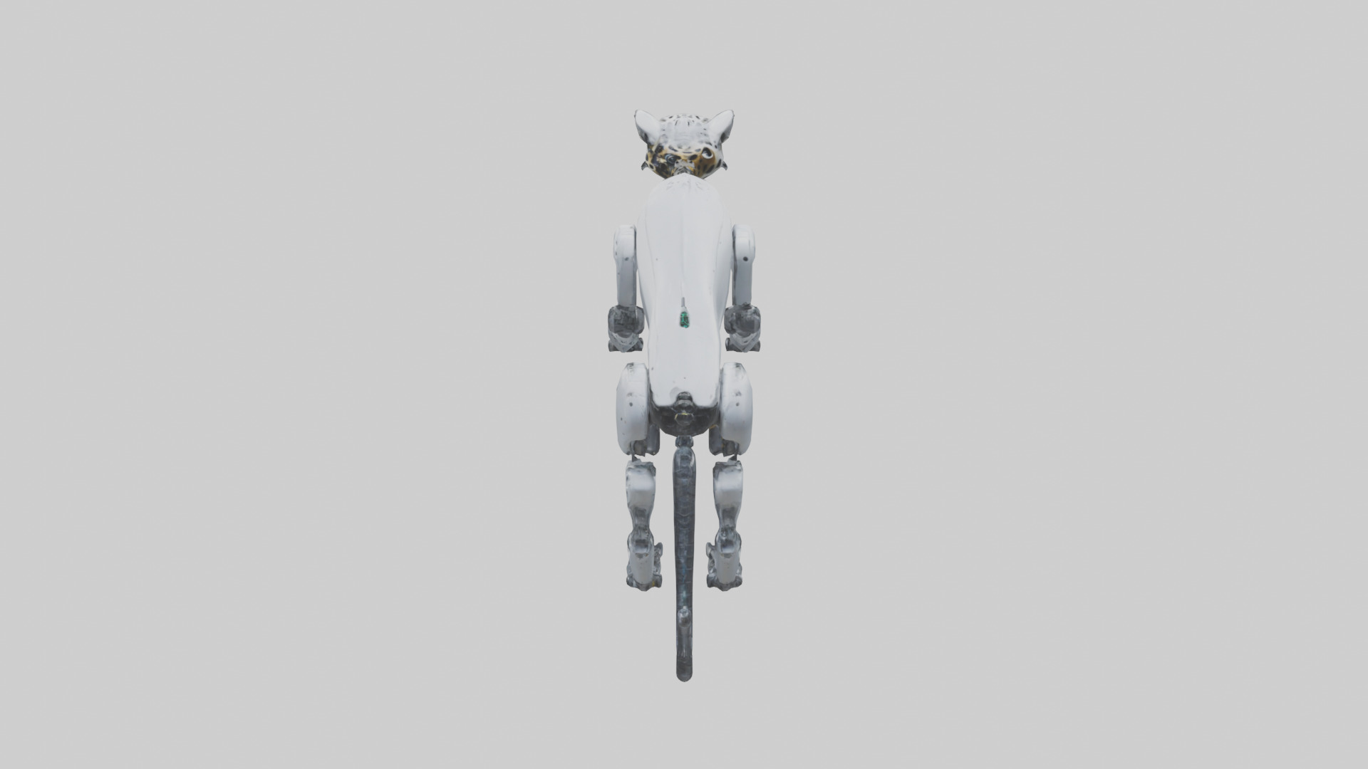 Robot version of a jaguar model 3D model_15