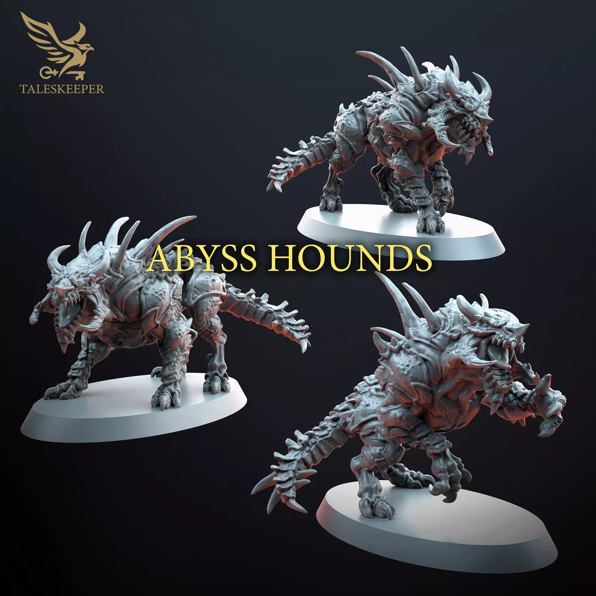 ABYSS HOUNDS 3D print model