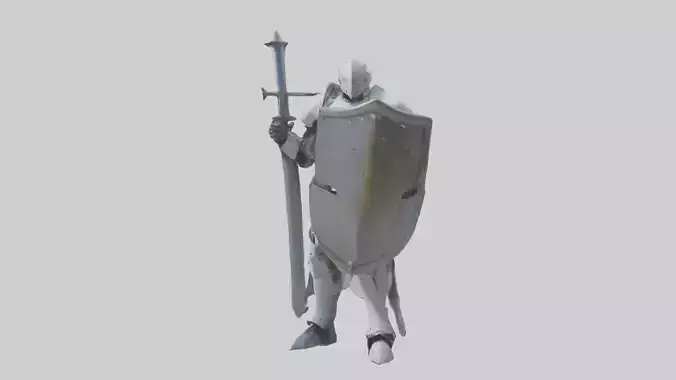Robot version of a knight model