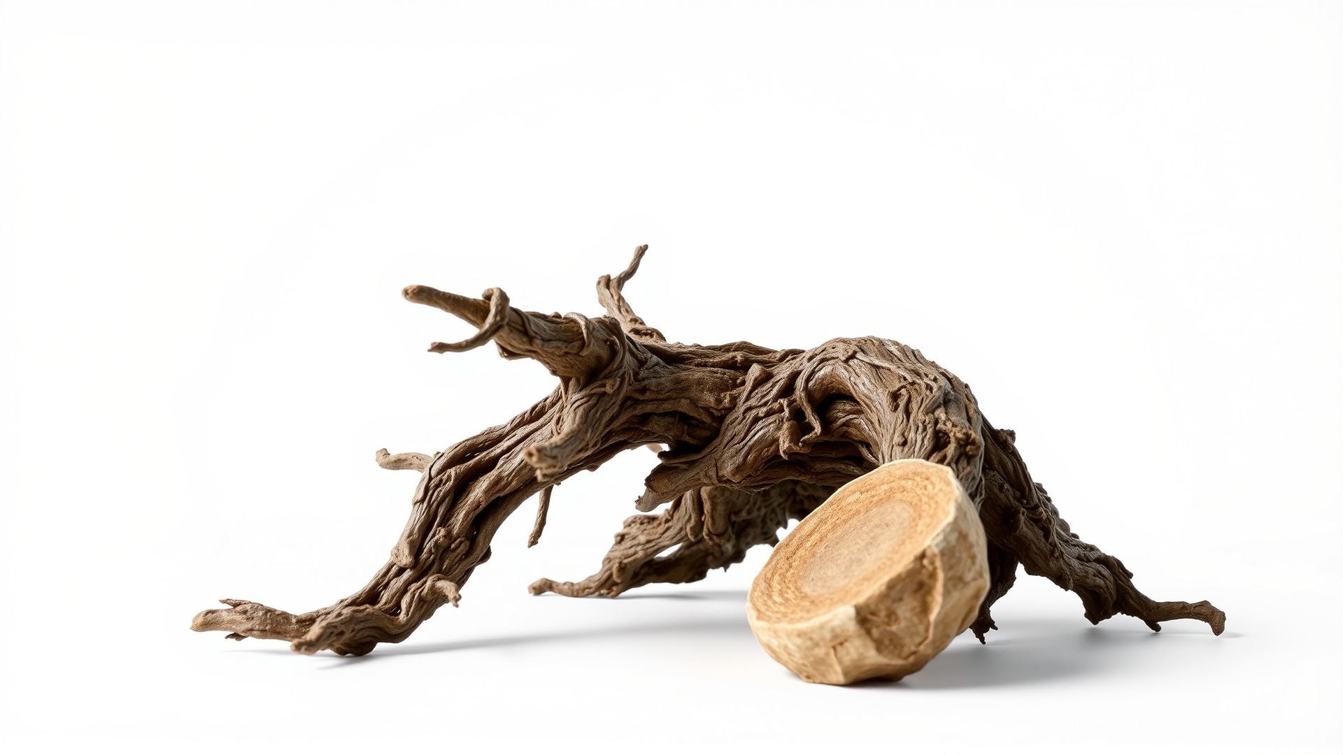 Dead Tree Branch and Trunk 3D Model Low-poly 3D model_6