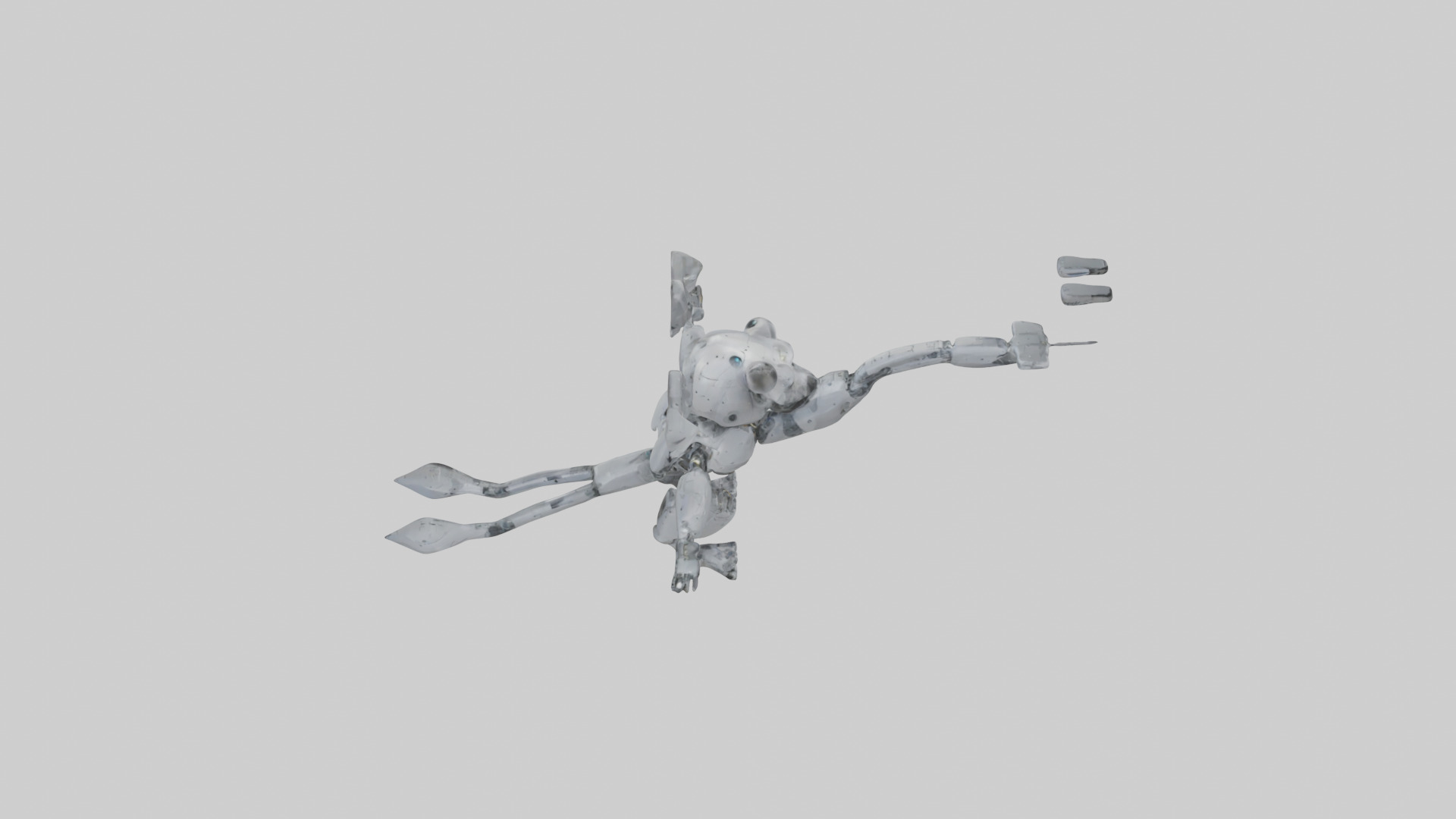 Robot version of a koala model 3D model_15