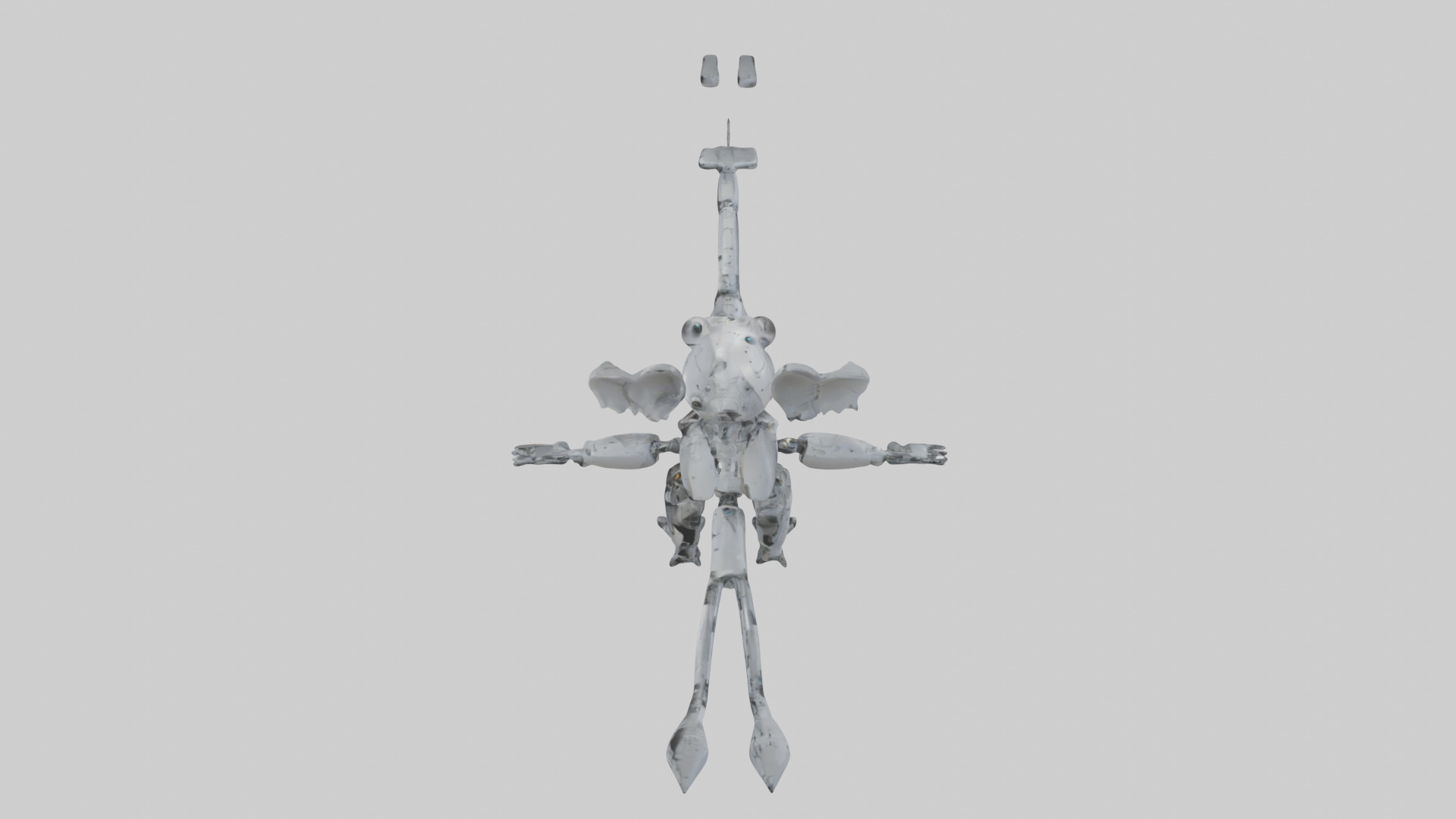 Robot version of a koala model 3D model_17