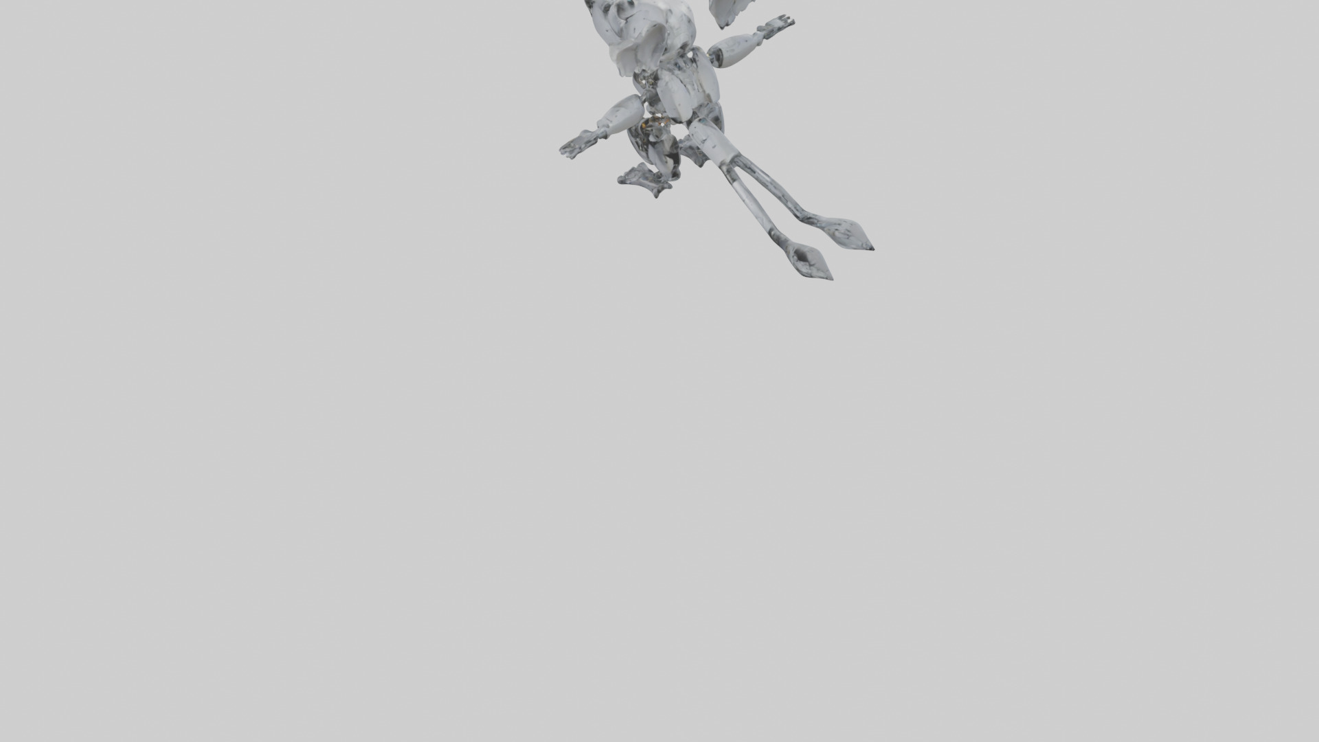 Robot version of a koala model 3D model_5