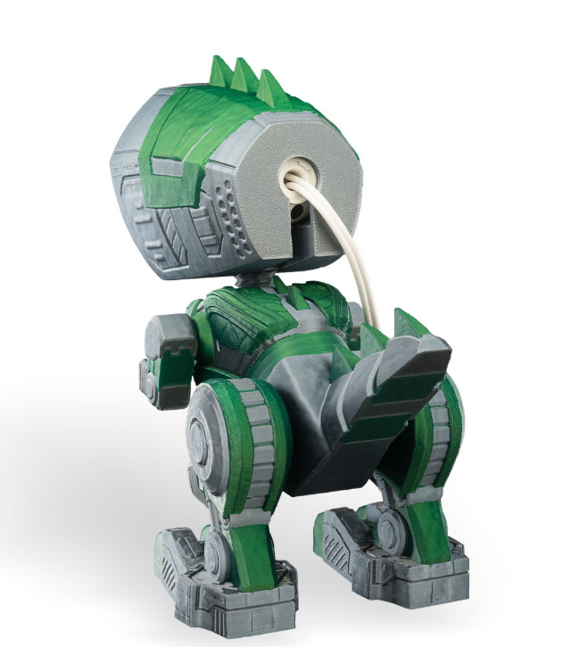 Mecha T-Rex - Table Lamp 3D print model_3