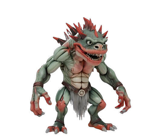Small Mutant Monster Low-poly 3D model