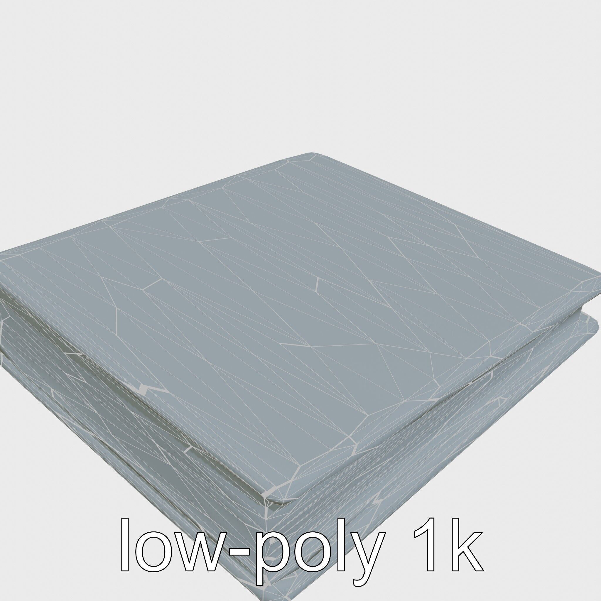 Embossed Leather Photo Album 3D Model Low-poly 3D model_17