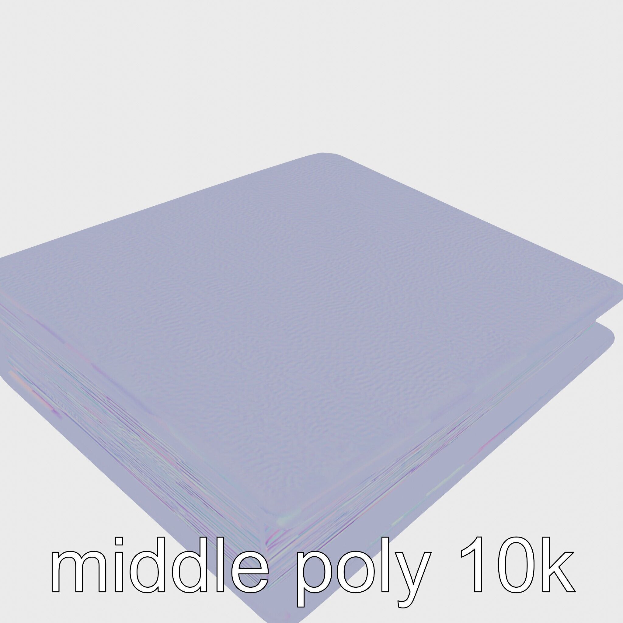 Embossed Leather Photo Album 3D Model Low-poly 3D model_16