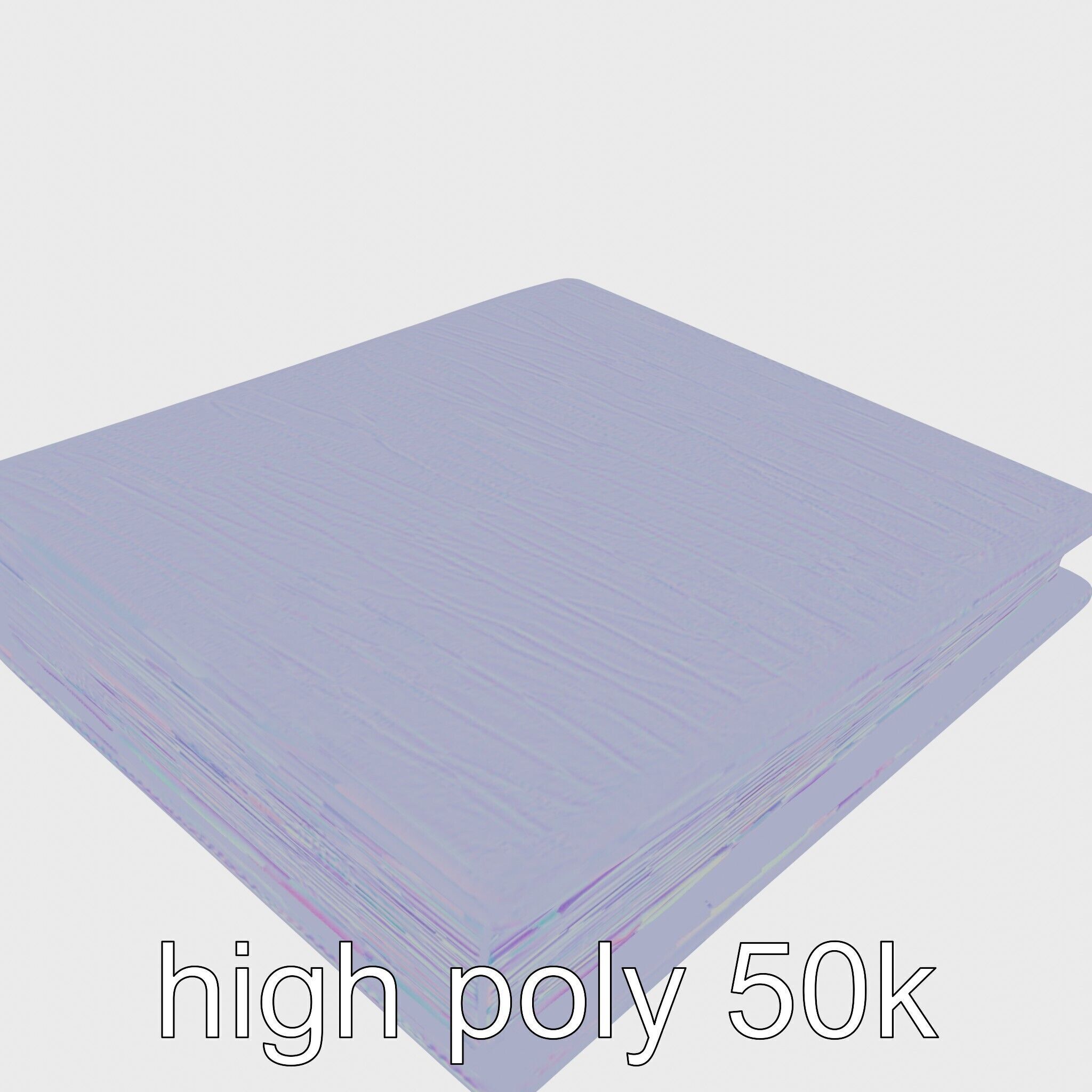 Embossed Leather Photo Album 3D Model Low-poly 3D model_29