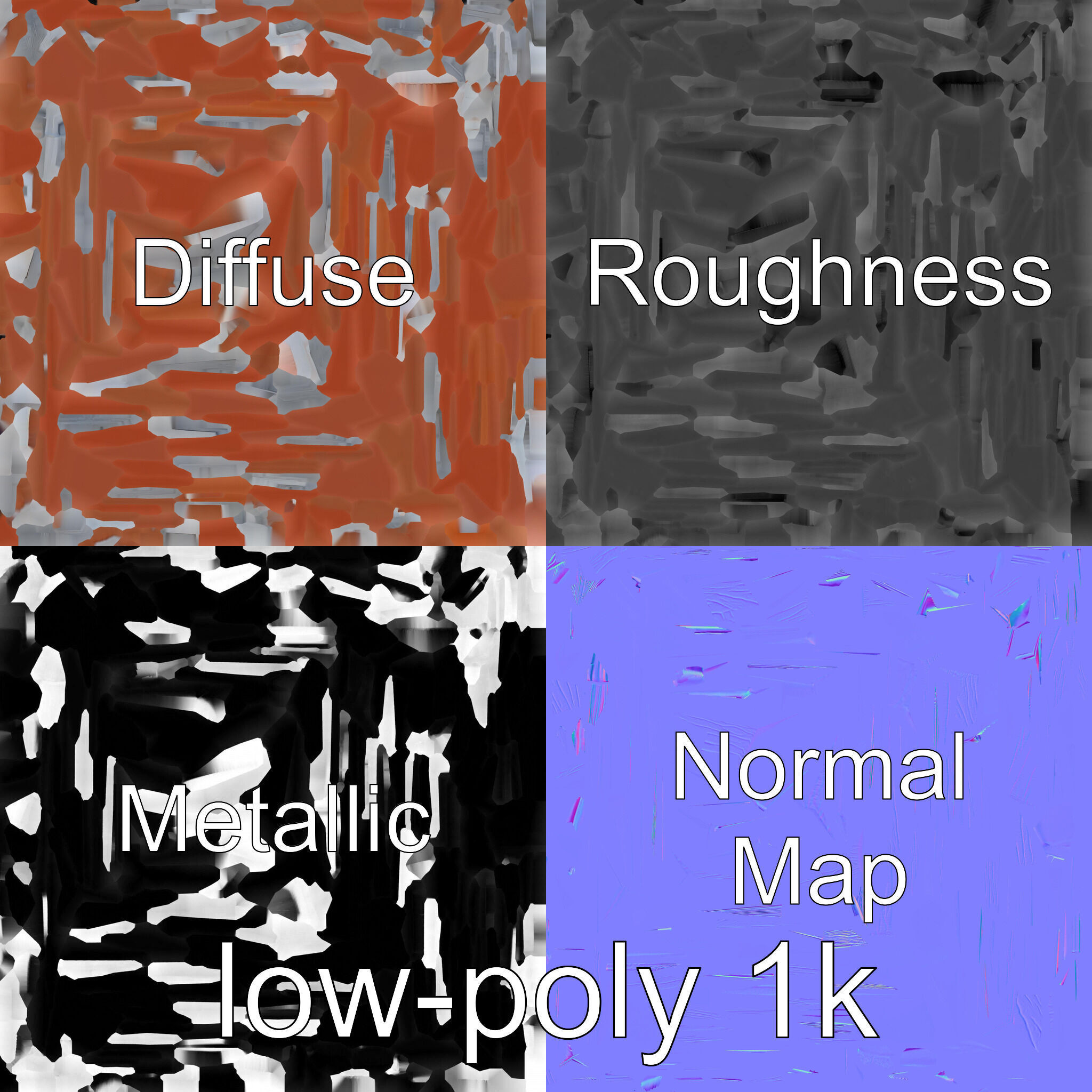 Embossed Leather Photo Album 3D Model Low-poly 3D model_4