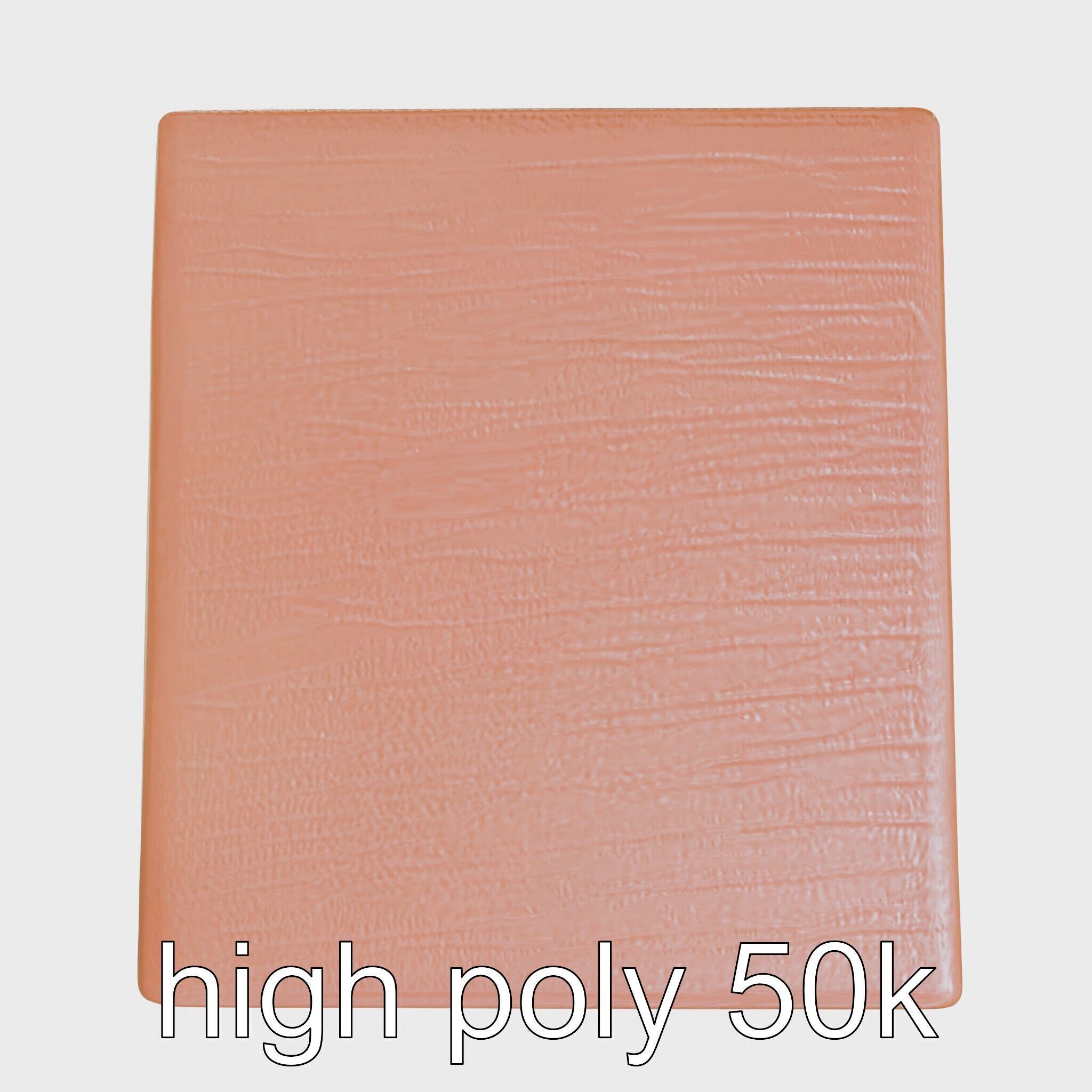 Embossed Leather Photo Album 3D Model Low-poly 3D model_11