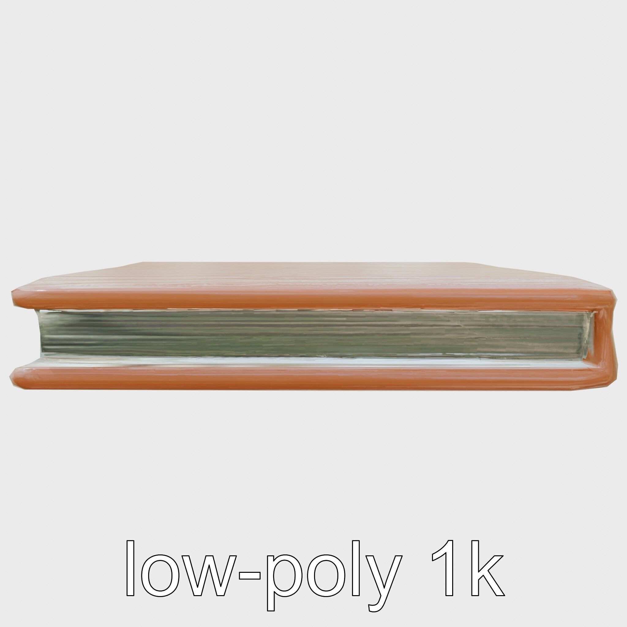 Embossed Leather Photo Album 3D Model Low-poly 3D model_7