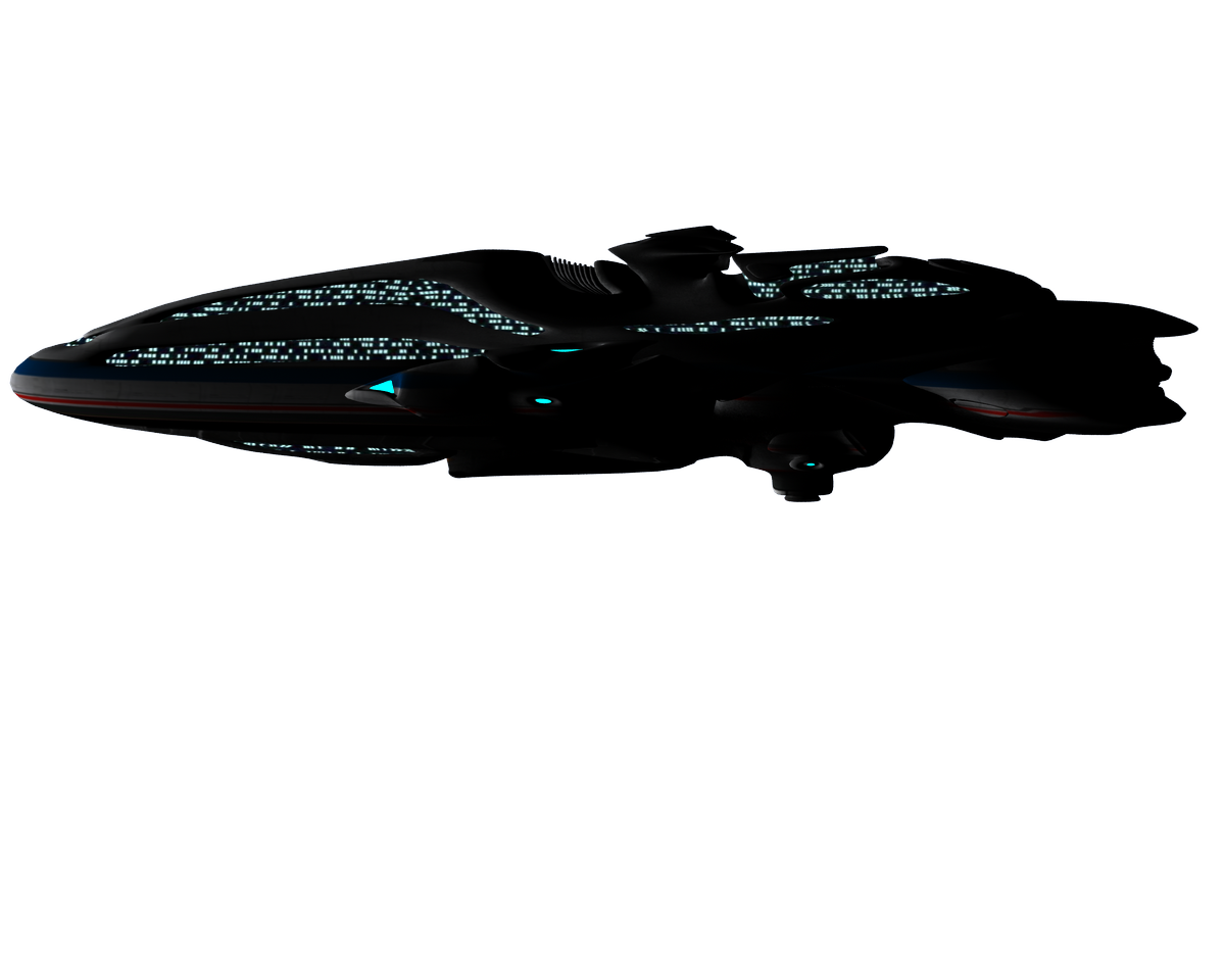 Trans Gallactic Starcruiser 3D model_6