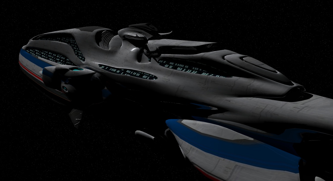 Trans Gallactic Starcruiser 3D model_3