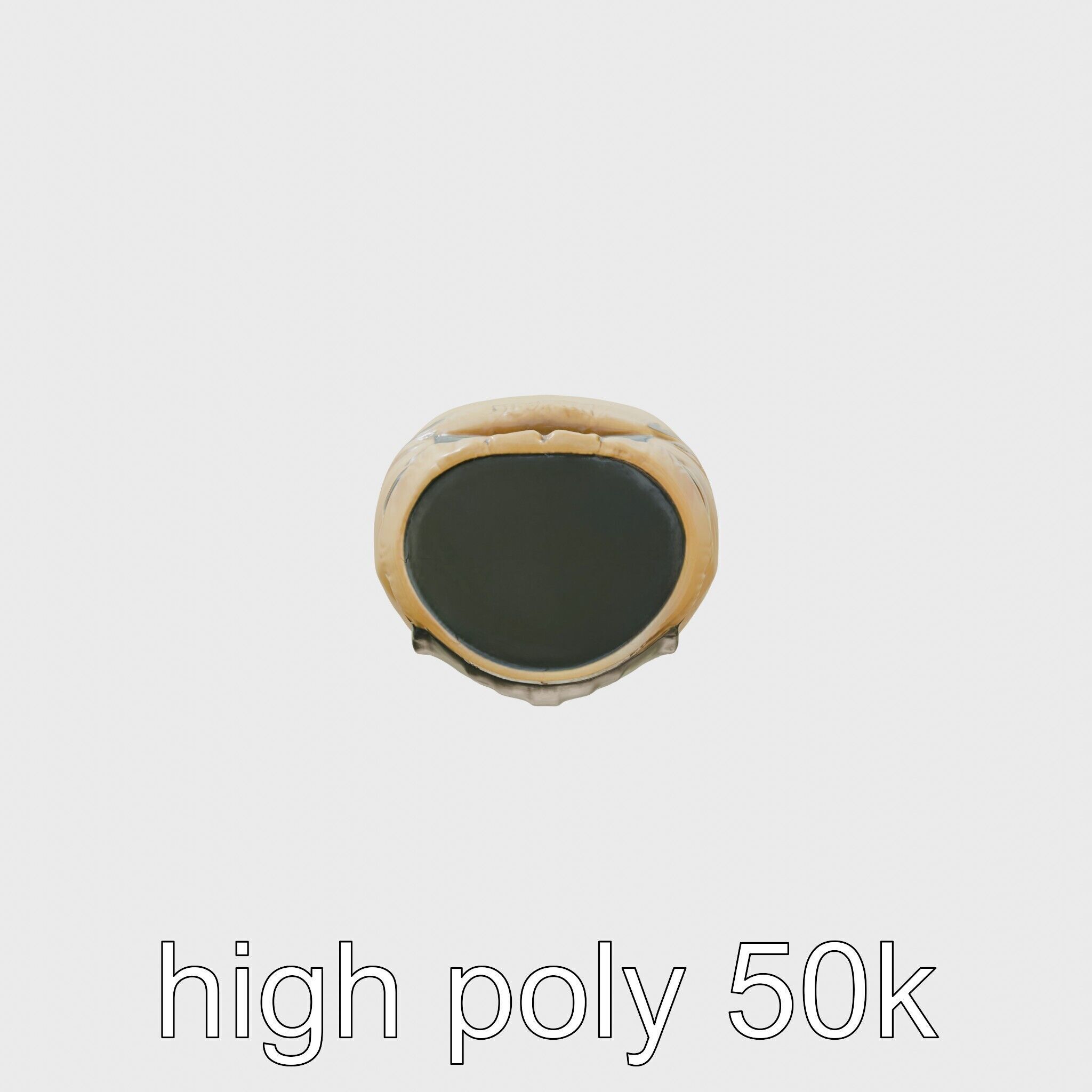 Camping Sleeping Bag Protective Cover Low-poly 3D model_16