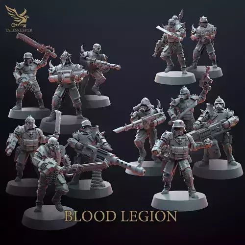 BLOOD LEGION 3D print model