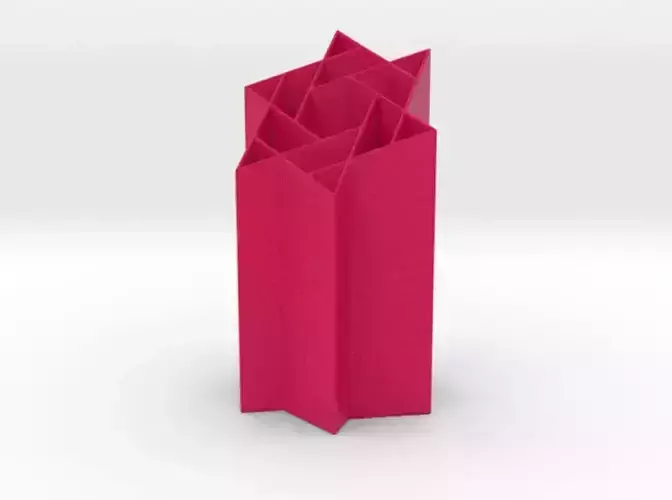 Starry Penholder 3D print model