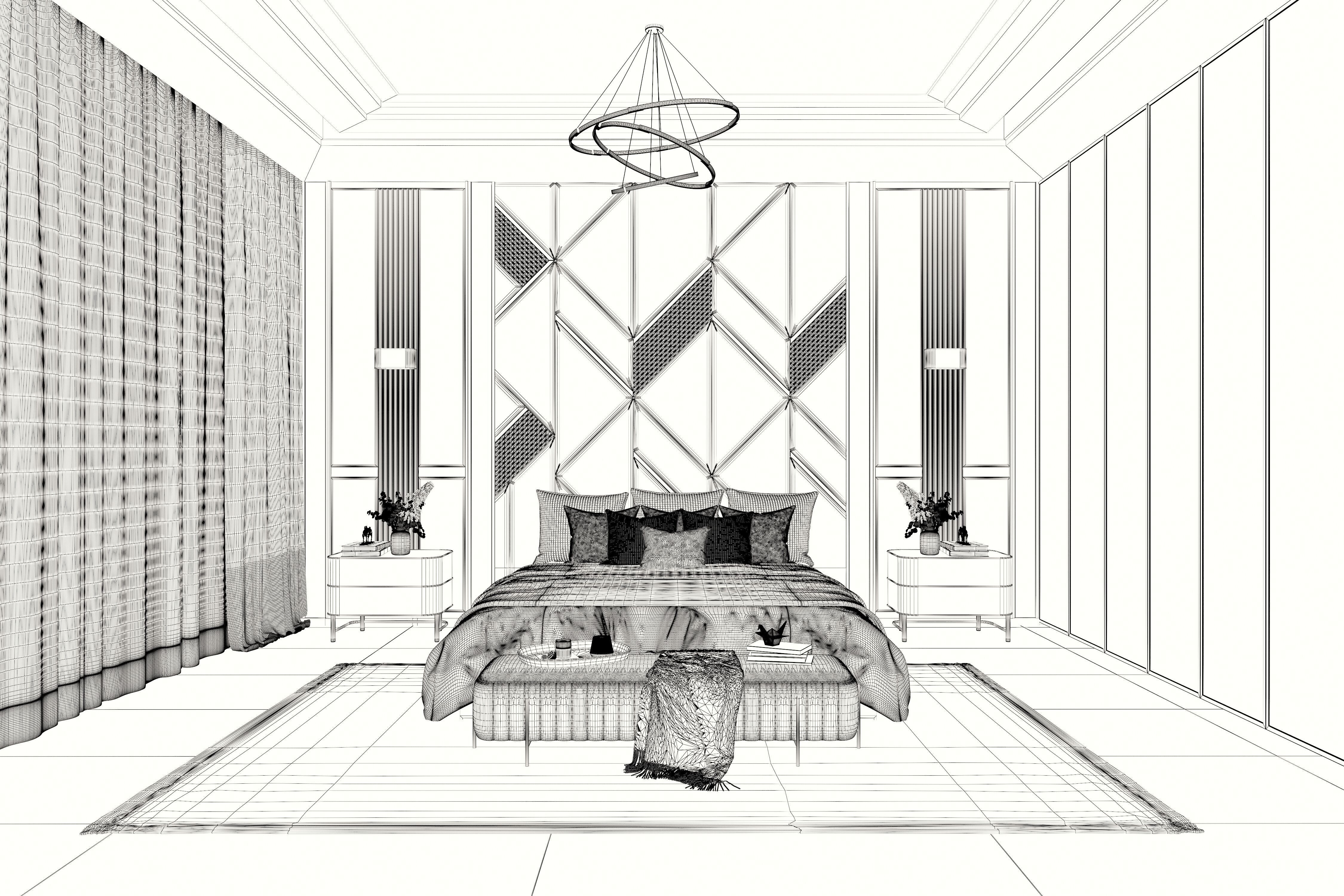 Bedroom 06 3D model_16