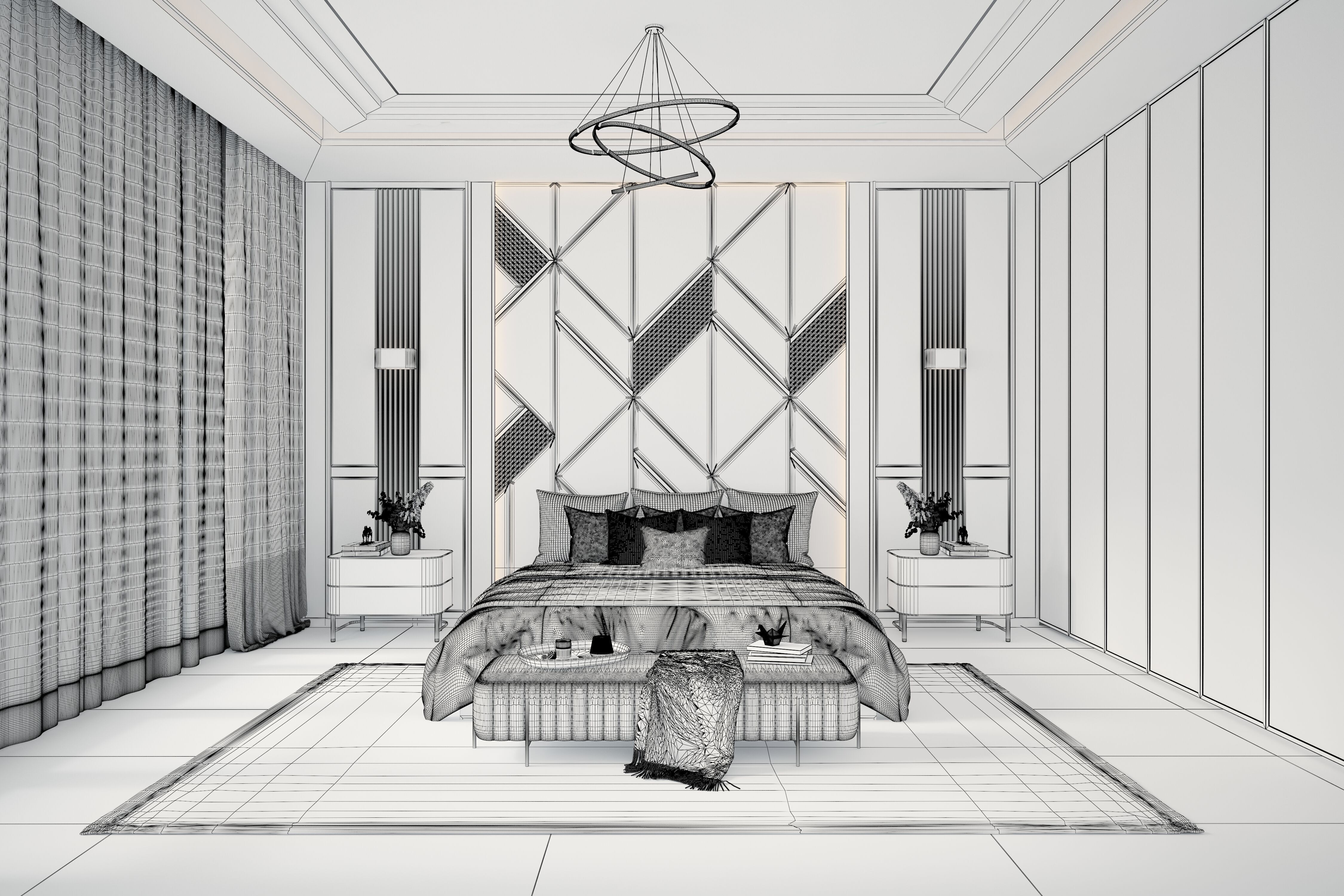 Bedroom 06 3D model_15