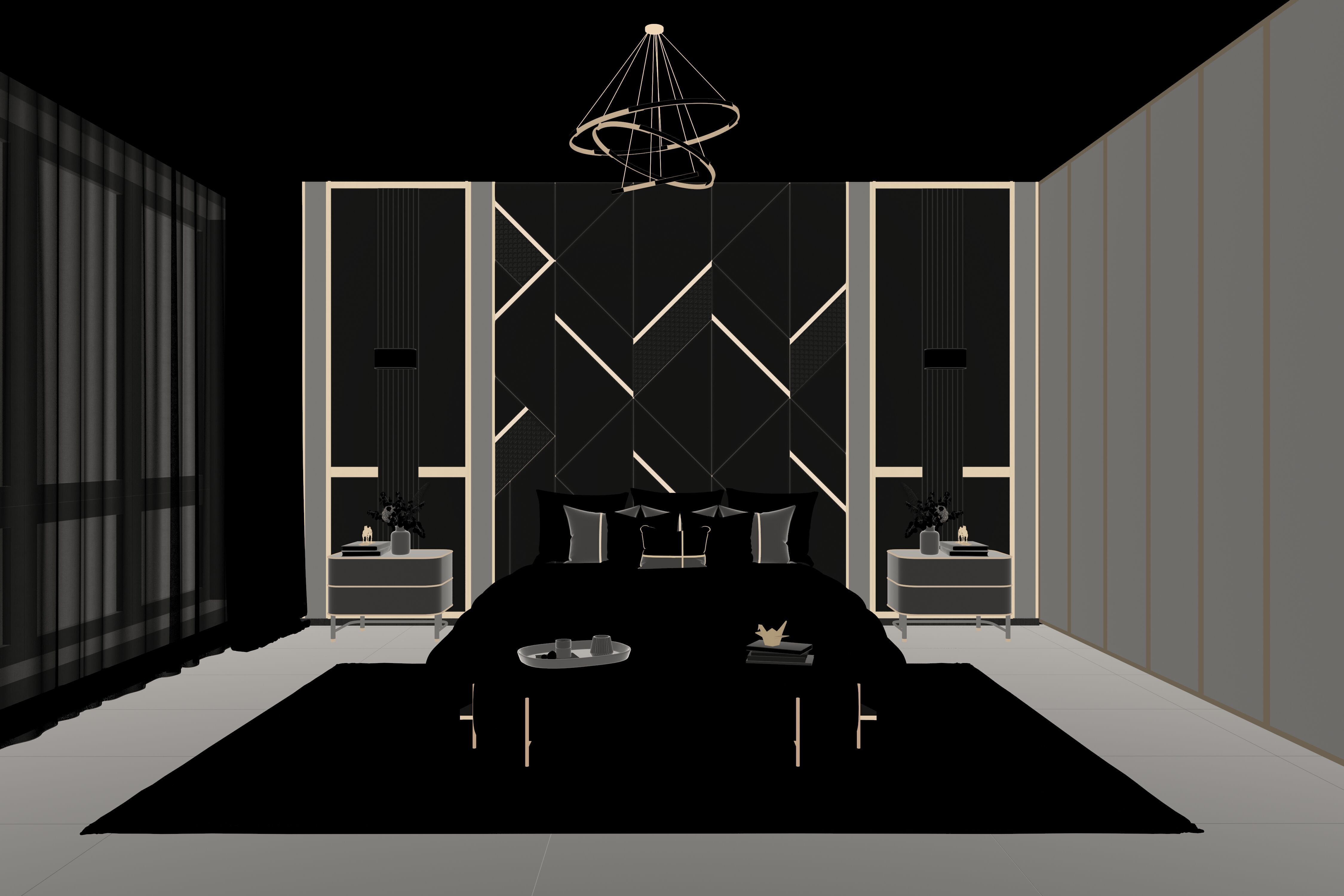 Bedroom 06 3D model_4